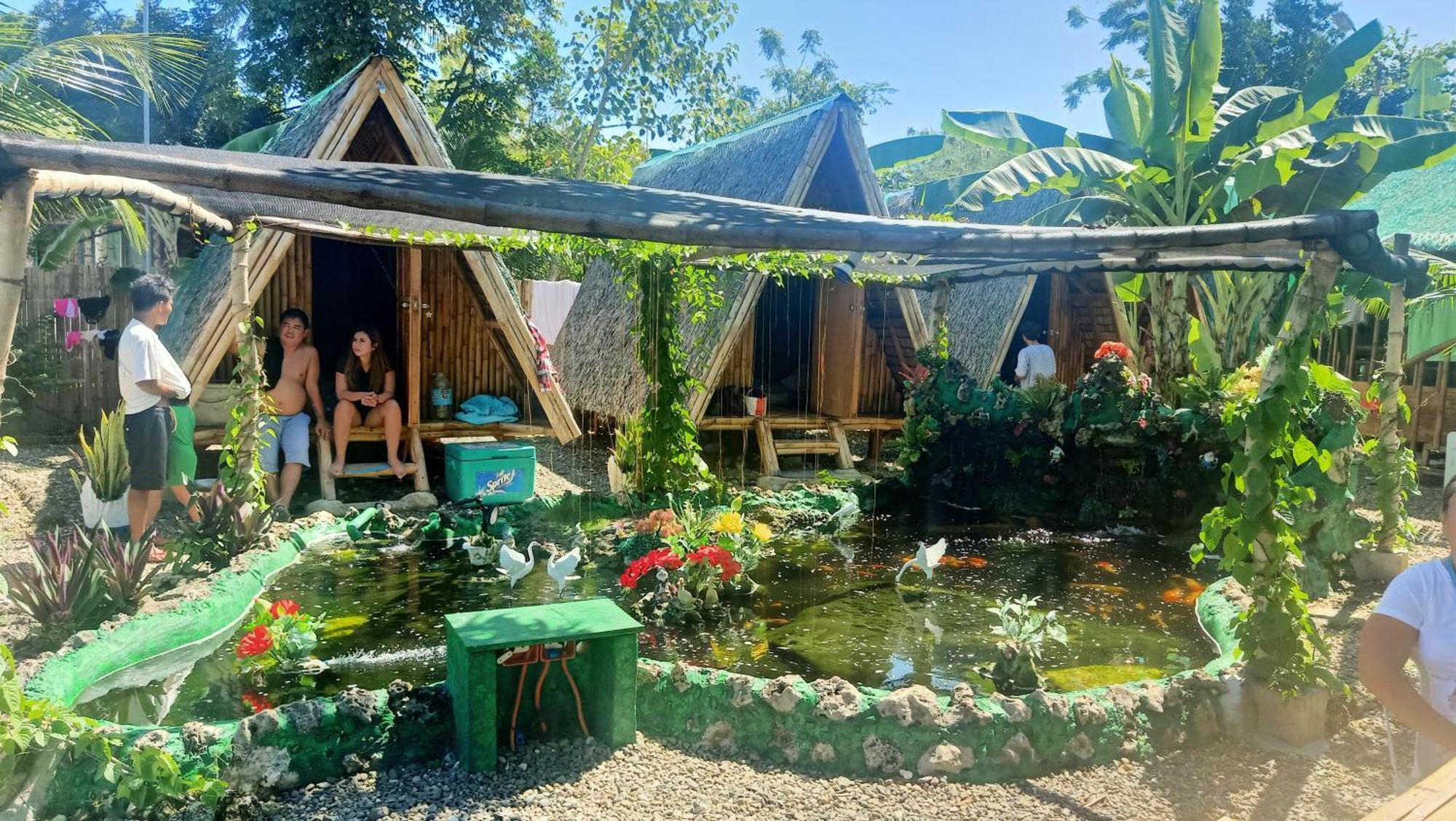Moalboal Bamboo House / Rooms Habitación foto